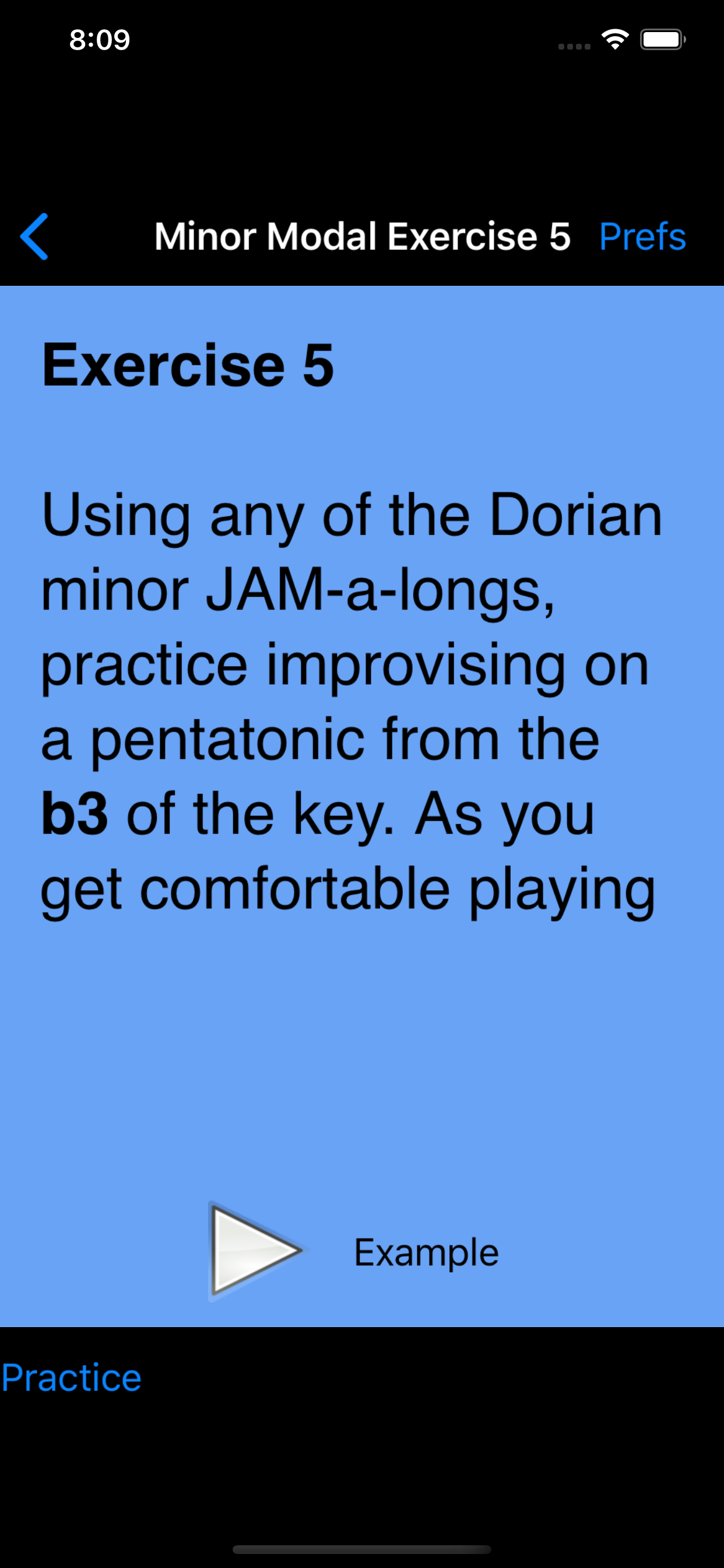 iImprov - Modal screenshot 3