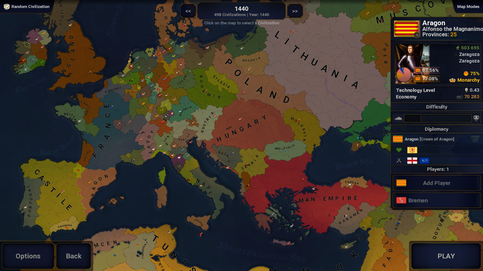 #1. Age of History II (iOS) 由: Lukasz Jakowski Games