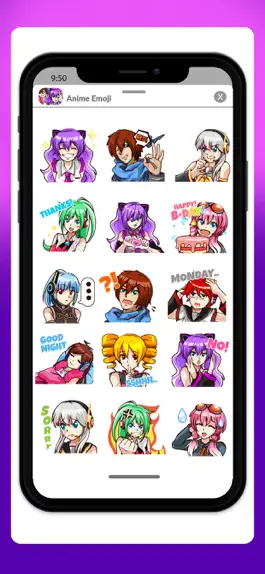 Game screenshot Tokyo Anime Emojis Sticker hack
