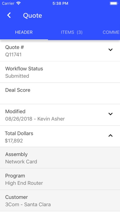 Model N Revenue Cloud Screenshot
