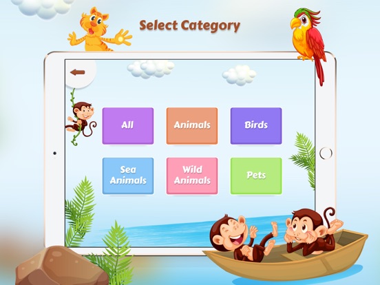 Animal Sounds with Photo iPad screenshot