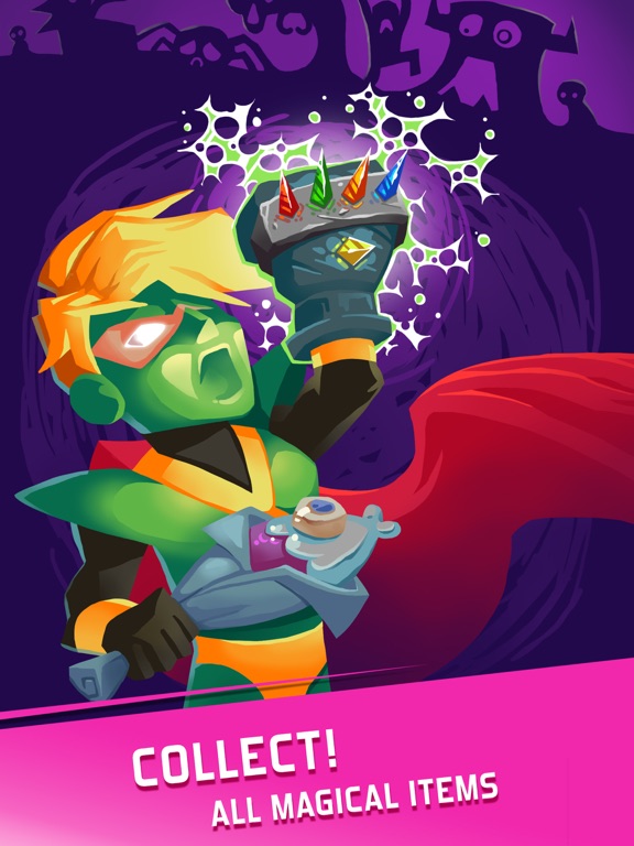 Idle Hero Clicker Game iPad screenshot