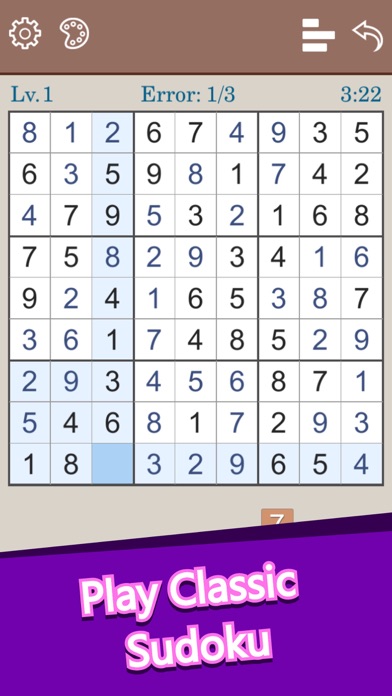 Screenshot #1 pour Sudoku Pro
