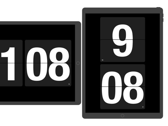 FlipTimee(Flip Clock) iPad app afbeelding 1