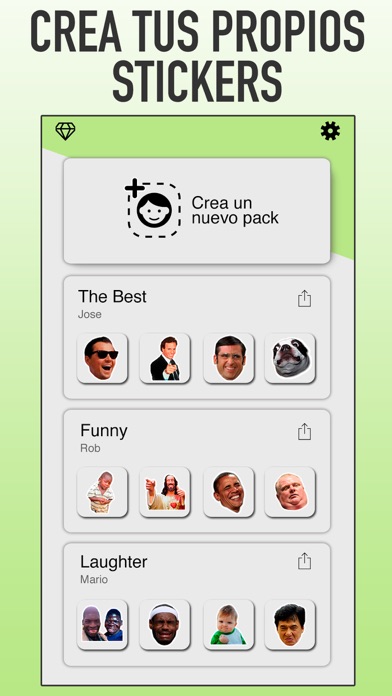 Stickers Maker WhatsApCaptura de pantalla de1