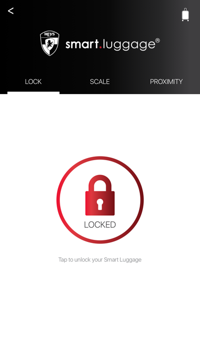 Heys Smart Luggage® iPhone screenshot 2 - Travel app