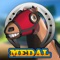 A nostalgic medal horse racing game appears