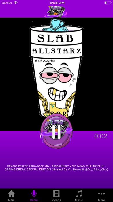SlabAllStarz Chopped N Screwed Screenshot