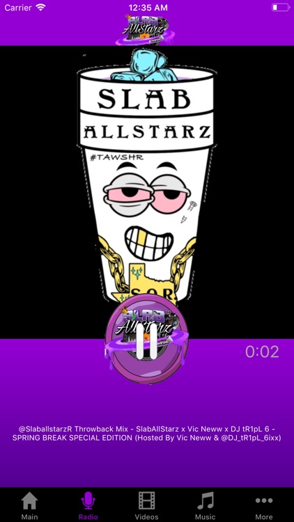 SlabAllStarz Chopped N Screwed