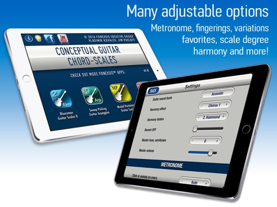 Conceptual Guitar Chord-Scales iPad screenshot 4 - Music app