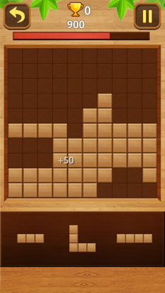 Wood block puzzle : classic screenshot 5