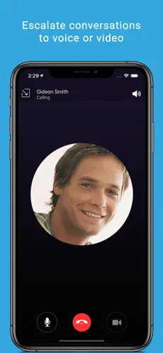 Captura de Pantalla 4 BBM Enterprise iphone