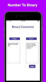 Binary Converter Calculator+ screenshot