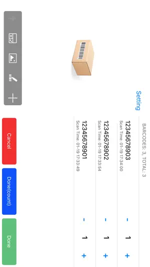 Barcode Keyboard - BarcodeKey screenshot 3