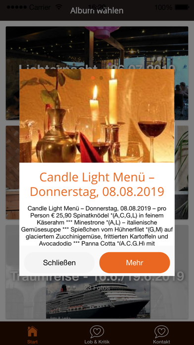 Screenshot #2 pour Kinski Bar & Restaurant