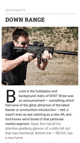 Recoil Magazine screenshot