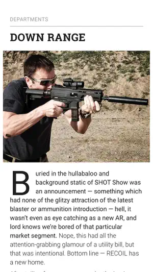 Recoil Magazine screenshot 2