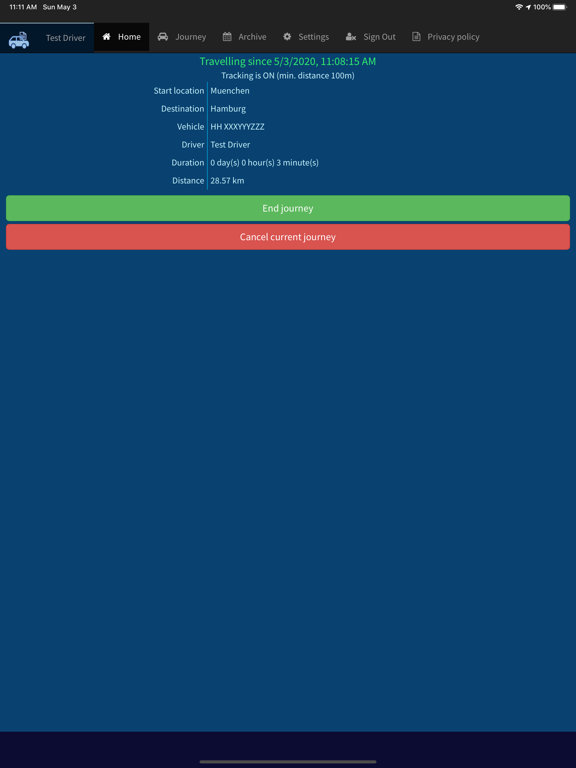 Screenshot #4 pour Travel Monitor