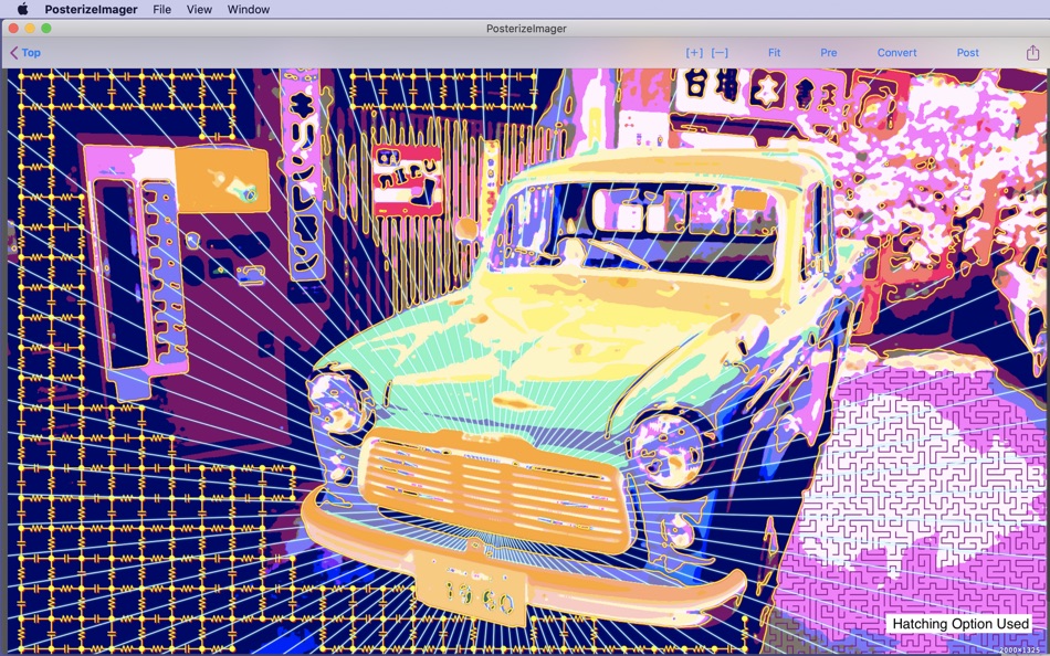 #6. PosterizeImager (macOS) 由: NOBORU IMAI