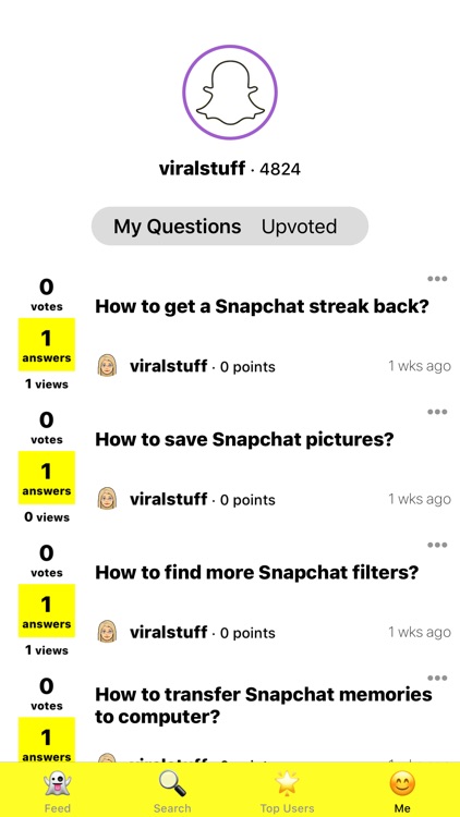 Help Questions for Snapchat screenshot-4