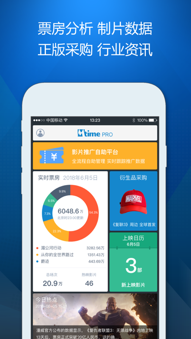 Screenshot #1 pour Mtime PRO 时光网专业版