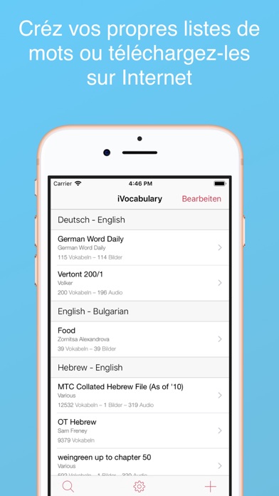 Screenshot #1 pour iVocabulary 3 - Vocabulaire