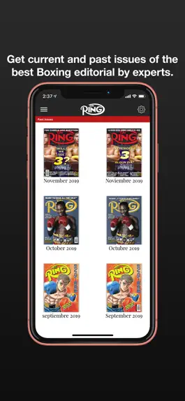 Game screenshot Ring Magazine apk