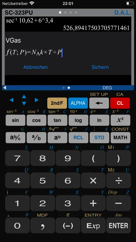Taschenrechner SC-323PU screenshot 2 of 6