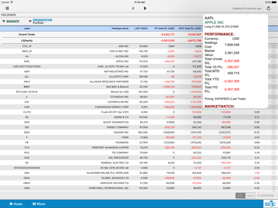 Screenshot #5 pour SS&C Antares Real-Time P&L