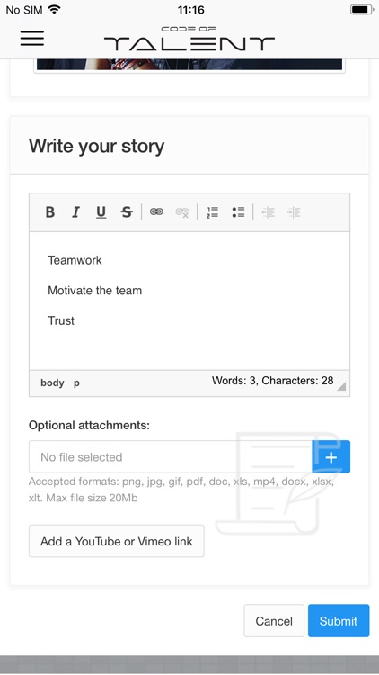 CodeOfTalent screenshot-4