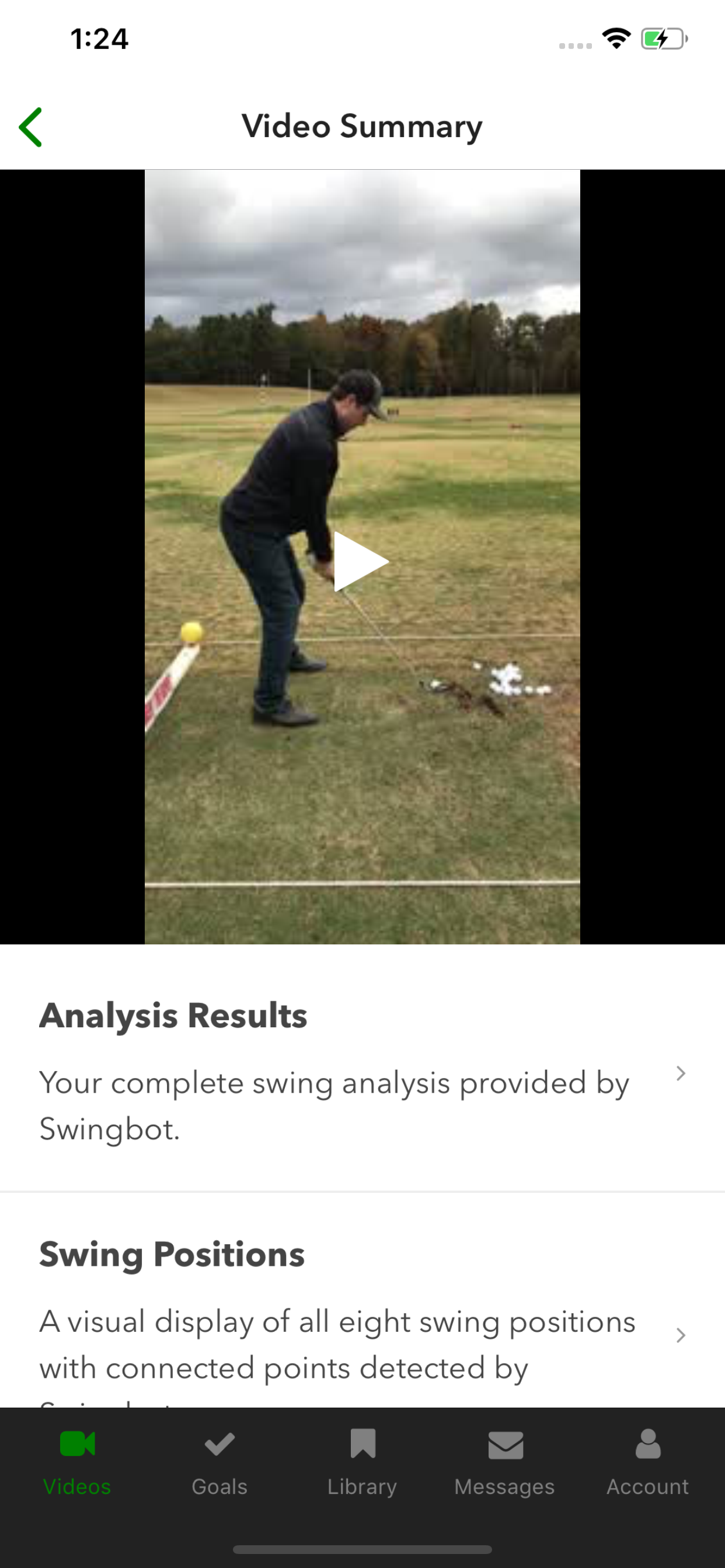 Swingbot: Swing Analysis Coach