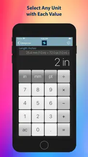 measurement calc iphone screenshot 2