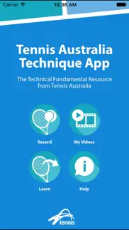 tennis australia technique iphone resimleri 1