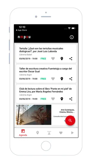 Captura de pantalla de Nomepierdoniuna en iPhone 1