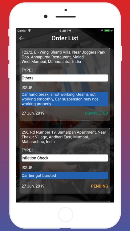 Car Service Customer screenshot-8