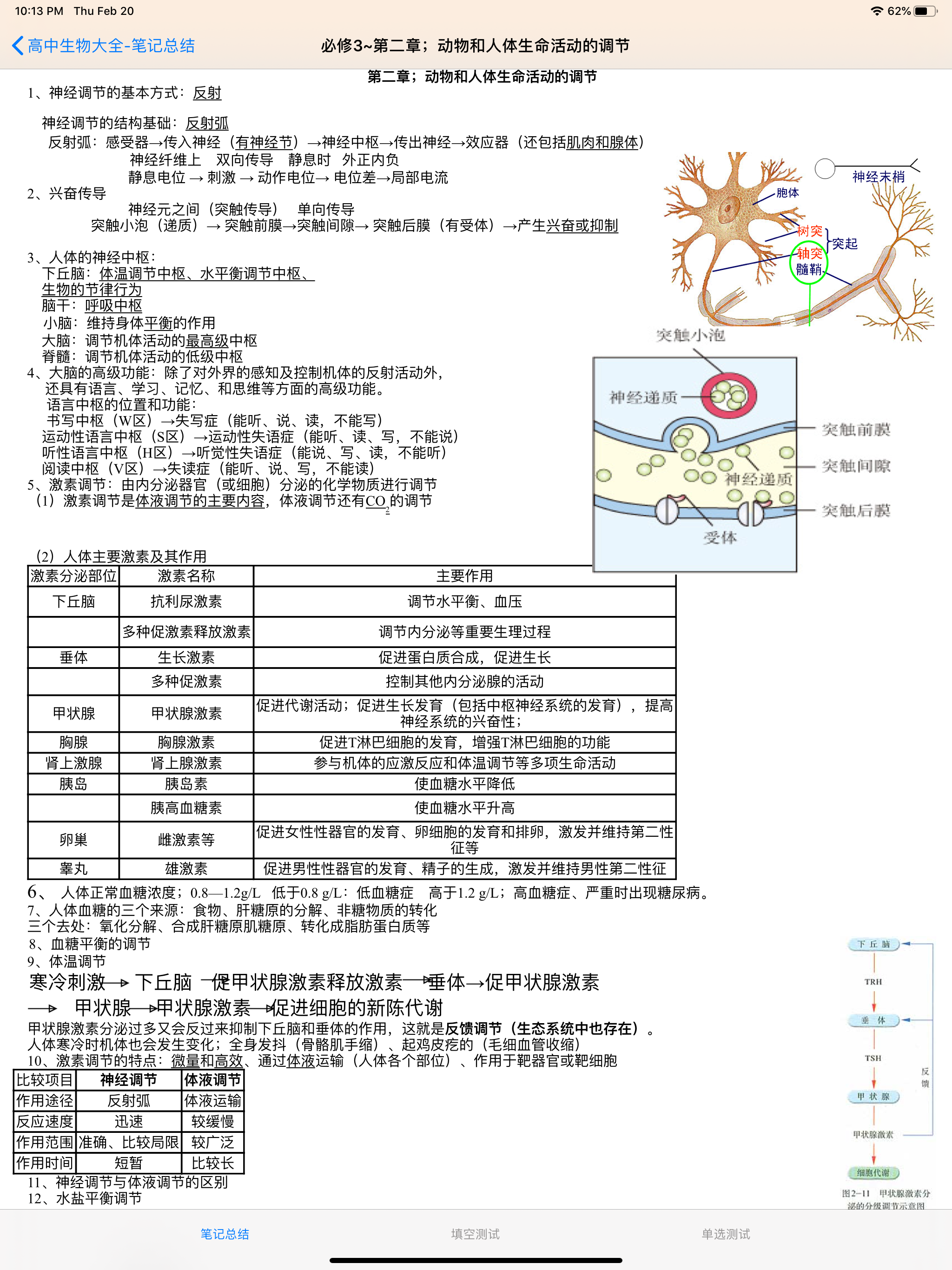 高中生物总结大全