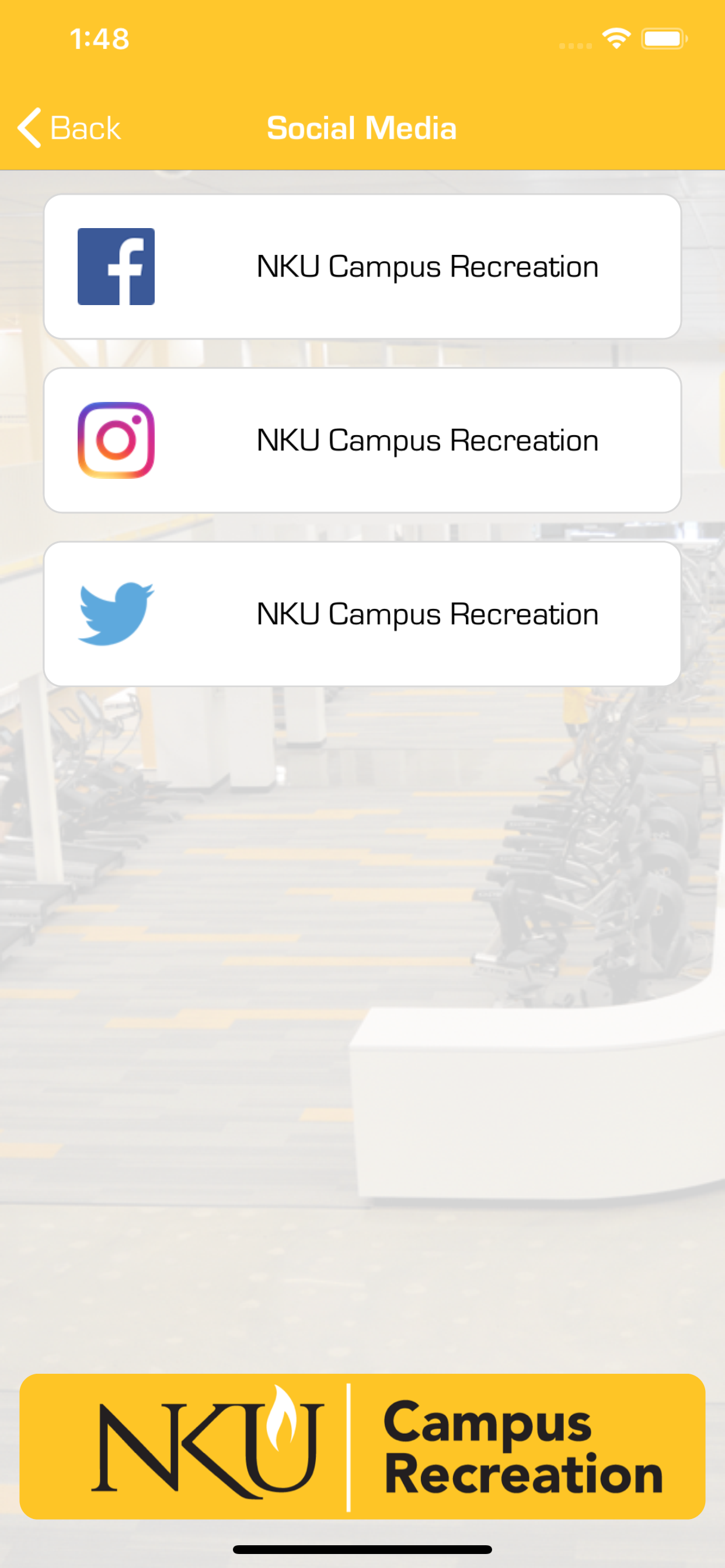 NKU Campus Rec screenshot 6