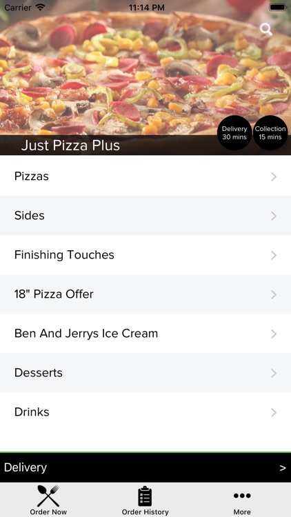 Just Pizza Plus