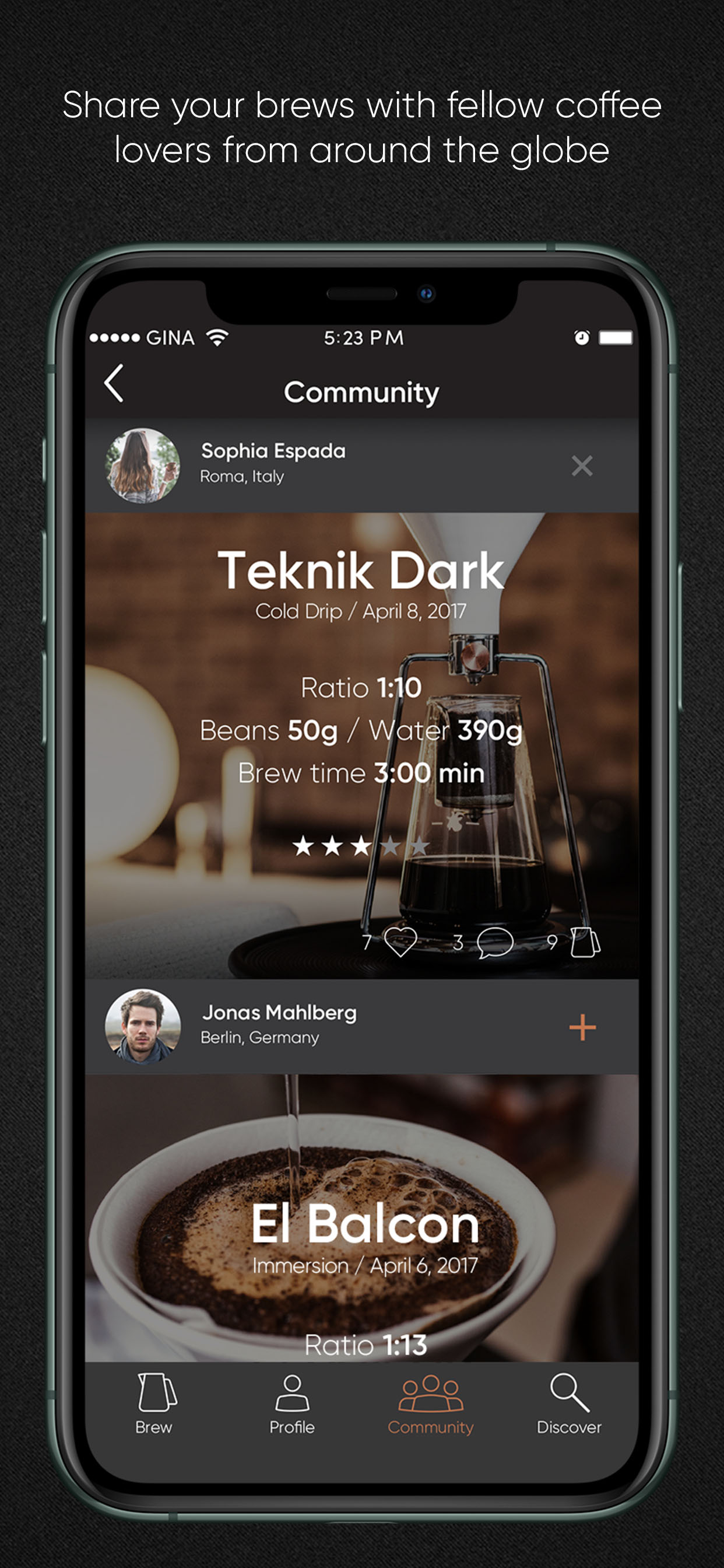 GINA – Smart coffee brewer