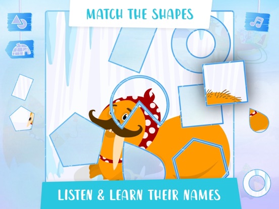 Ruffy the Husky: On Ice iPad screenshot 2 - Education app