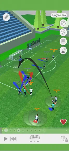 Game screenshot Soccer 3D Tactics Board mod apk