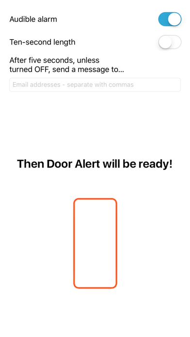 Door Alert Screenshot