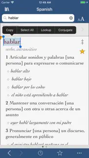 vox comprehensive spanish iphone screenshot 1