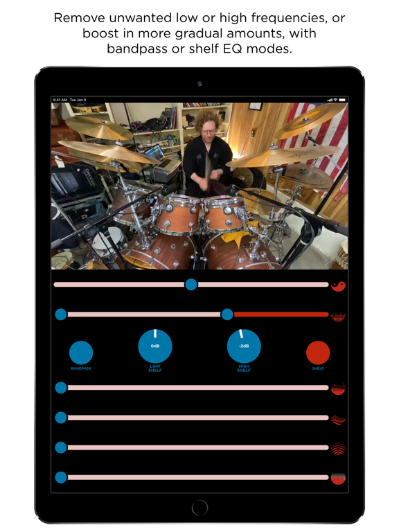 Audio Sauce iPad screenshot 5 - Photo & Video app