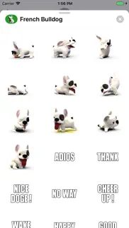 french bulldog animated dog iphone screenshot 1