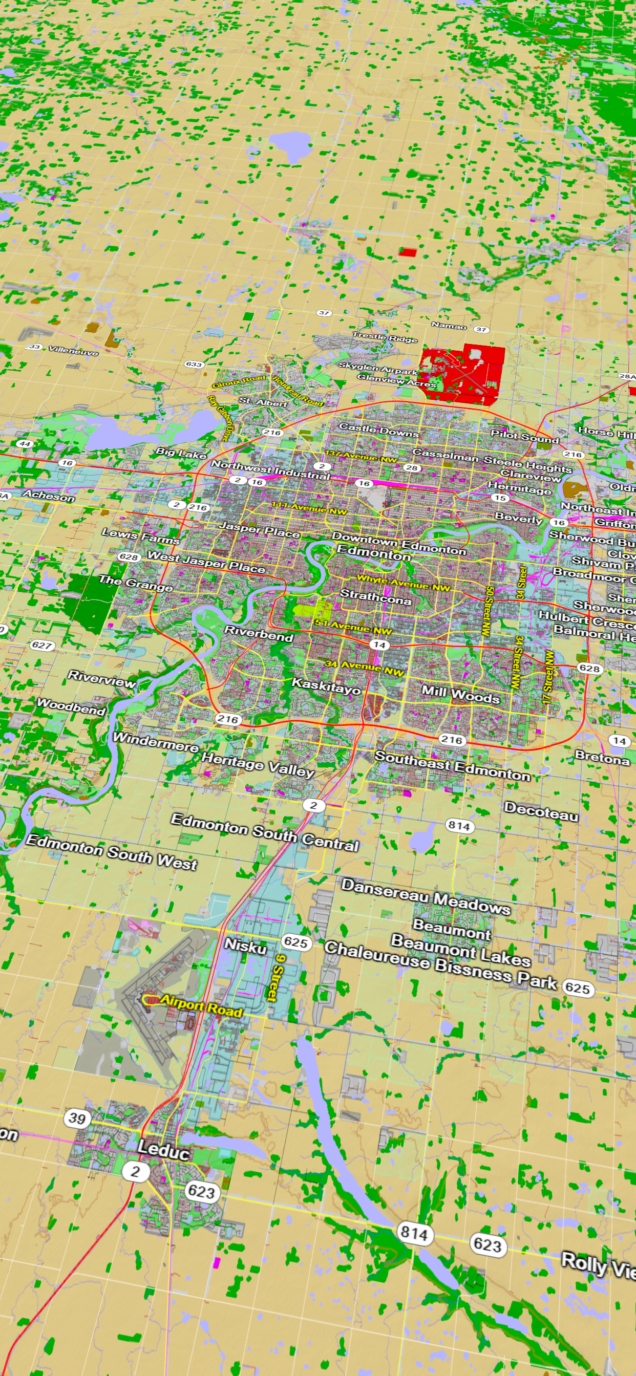Scenic Map Central Canada screenshot 4