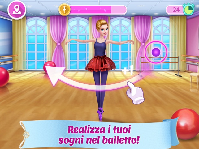 Danzatrice ballerina carina su App Store