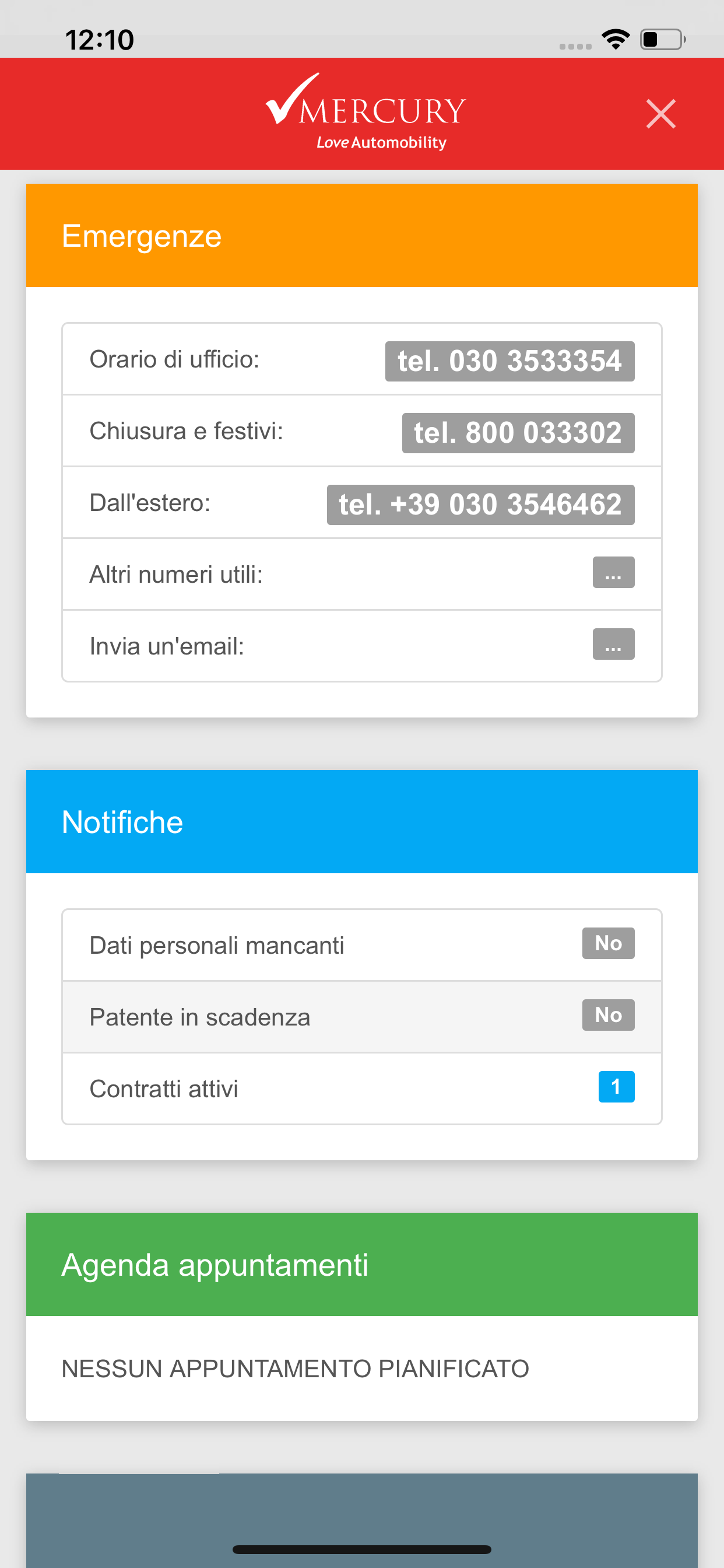 Mercury App Driver