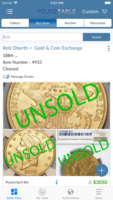 Screenshot #2 pour RoundTable Trading