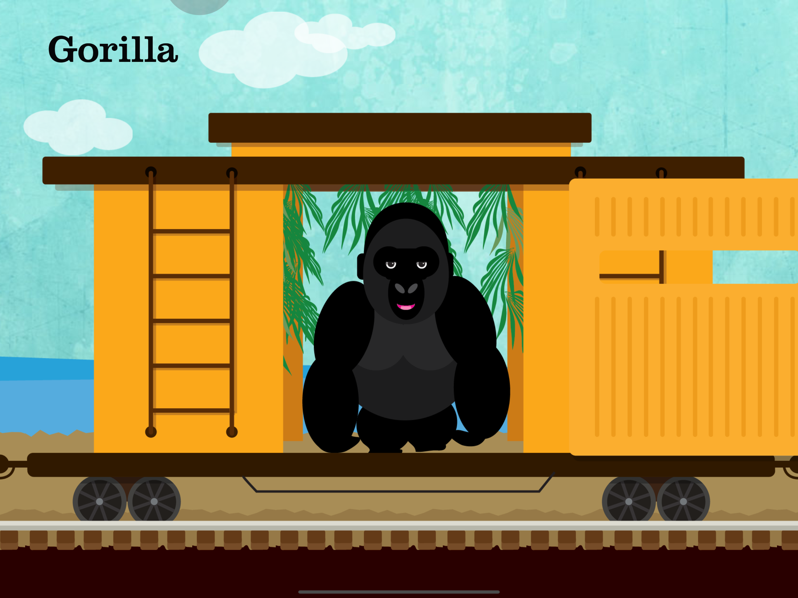 Peek-a-Zoo Train: Toddler Fun